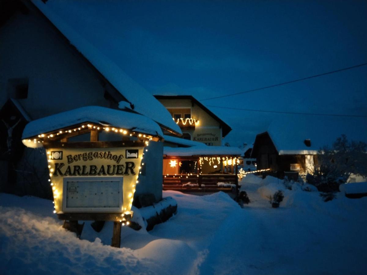 Готель Berggasthof Karlbauer Lendorf Екстер'єр фото